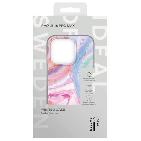 iDeal of Sweden Coque Fashion Apple iPhone 16 Pro Max - Pastel Marble