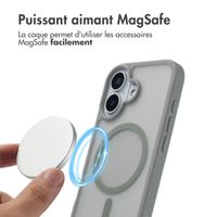 imoshion Coque Color Guard avec MagSafe Apple iPhone 17 - Gris