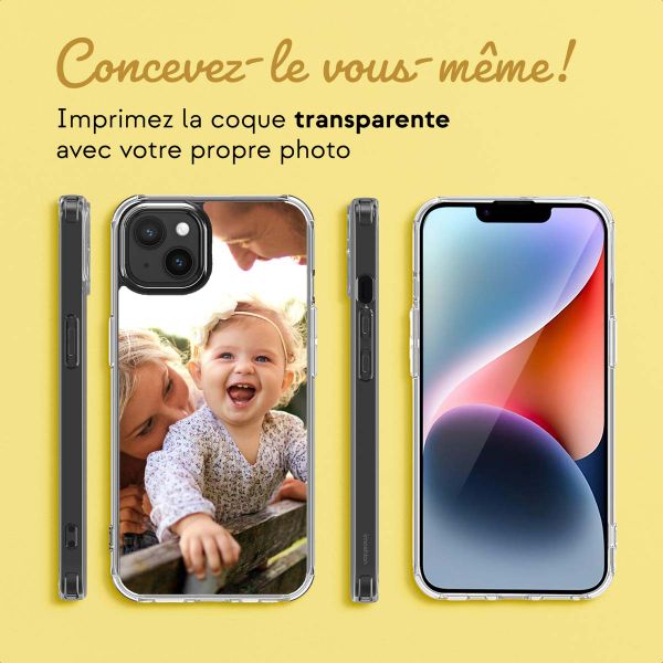 Concevez votre MagSafe Clear Case Apple iPhone 14 - Transparent