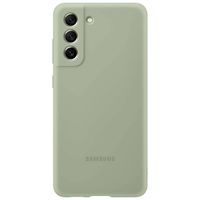 Samsung Original Coque en silicone Galaxy S21 FE - Olive Green