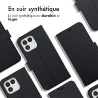 Accezz Étui de télephone Wallet Fairphone 6 - Noir