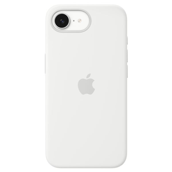 Apple Coque en silicone MagSafe iPhone 16e - White