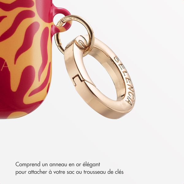 Selencia Coque Vivid Apple AirPods 1 / 2 - Tropical Vibes Apricot