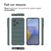 imoshion Coque arrière EasyGrip Xiaomi Redmi Note 13 Pro Plus (5G) - Vert foncé