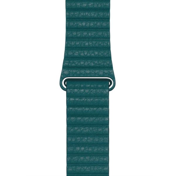 Apple ﻿Leather Loop L Apple Watch Series 1-10 / SE / Ultra (2) - 42/44/45/46/49 mm - Peacock