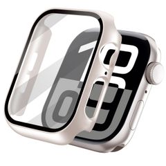 imoshion Coque rigide à couverture complète Apple Watch 10 / 11 - 42 mm - Starlight