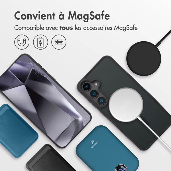 imoshion Coque Color Guard avec MagSafe Samsung Galaxy S24 Plus - Noir