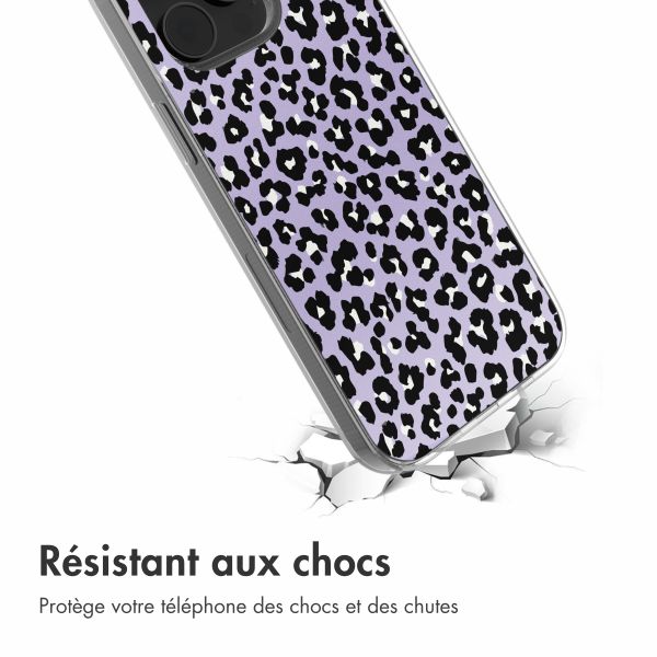 imoshion Coque Design iPhone 14 - Leopard Lilac