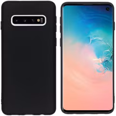 imoshion Coque Couleur Samsung Galaxy S10 - Noir