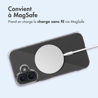 imoshion Coque arrière de protection avec MagSafe iPhone 16 Plus - Transparent