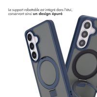 Accezz Coque Ring Stand avec MagSafe Samsung Galaxy S26 - Bleu