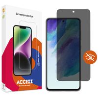 Accezz Protection d'écran en verre trempé Privacy Samsung Galaxy S21 FE