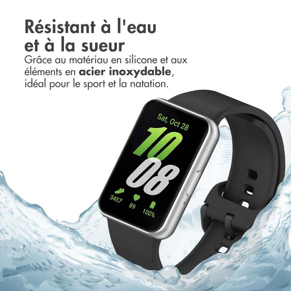 imoshion Bracelet en silicone Samsung Galaxy Fit 3 - Noir