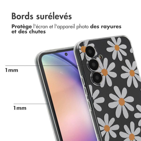 imoshion Coque Design Samsung Galaxy A54 (5G) - Daisy Flower