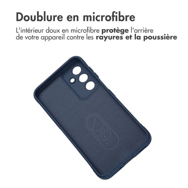 imoshion Coque arrière EasyGrip Samsung Galaxy A16 5G - Bleu foncé