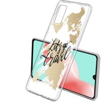 imoshion Coque Design Samsung Galaxy A41 - Let's Go Travel / Noir