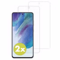 Accezz Protection d'écran en verre trempé 2-pack Samsung Galaxy S21 FE