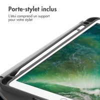imoshion Coque tablette Trifold Apple iPad 6 (2018) 9.7 pouces / iPad 5 (2017) 9.7 pouces / Air 2 (2014)/Air 1 (2013) - Lila