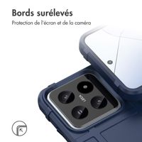 imoshion Coque Rugged Shield Xiaomi 14 - Bleu foncé