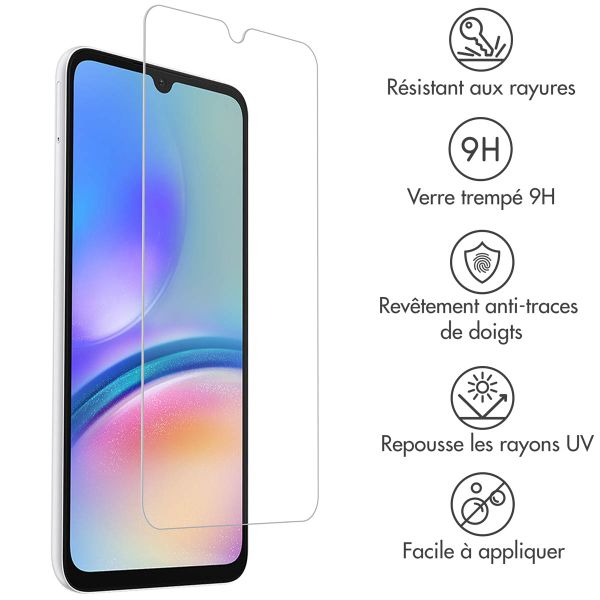 Accezz Protection d'écran en verre trempé Samsung Galaxy A05s