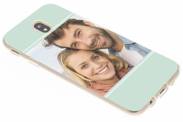 Concevez votre propre coque en gel Samsung Galaxy J7 (2017) - Transparent