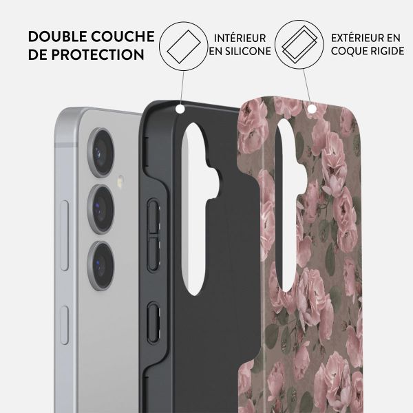 Burga Coque arrière Tough Samsung Galaxy S24 - Vintage Glamour