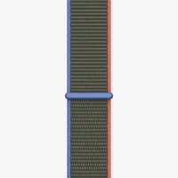 Apple Bracelet Sport Loop Apple Watch Series 1 t/m 9 / SE (38/40/41 mm) | Series 10 / 11 (42 mm) - Olive