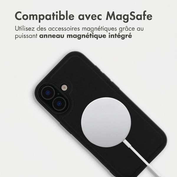 Accezz Coque arrière Edge avec MagSafe Apple iPhone 17 - Noir