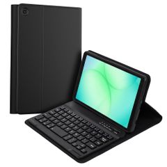 Accezz Étui de tablette Bluetooth Clavier Samsung Galaxy Tab A11 - QWERTY / NL - Noir