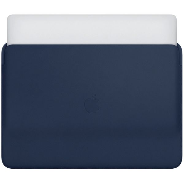 Apple ﻿Housse cuir MacBook Pro 16 pouces - Midnight Blue