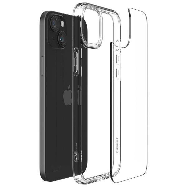 Spigen Coque Ultra Hybrid iPhone 15 - Crystal Clear