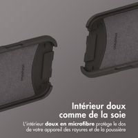 imoshion Coque arrière Color avec cordon amovible et MagSafe Apple iPhone 17 Pro Max - Black Coffee