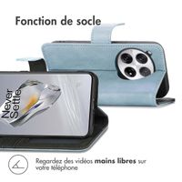 imoshion Étui de télephone portefeuille OnePlus 12 - Bleu clair