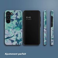 Selencia Coque arrière Vivid Samsung Galaxy S23 - Fresh Paint Green