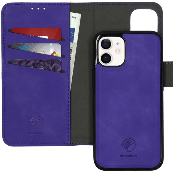 imoshion Etui de téléphone 2-en-1 amovible iPhone 12 Mini - Lila