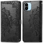 imoshion Etui de téléphone portefeuille Mandala Xiaomi Redmi A1 / A2 - Noir