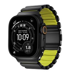 Nomad Bracelet Stratos Apple Watch Series 1 - 11 / SE / Ultra (44/45/46/49 mm) - Volt / Natural Titanium