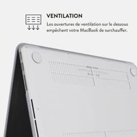 Burga Coque Rigide Apple MacBook Air 13 pouces (2022 / 2024 M3 / 2025 M4 / 2026 M5) - Strawberry Jam