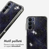 imoshion Coque arrière transparente Pailletée Samsung Galaxy A15 (5G/4G) - Doré