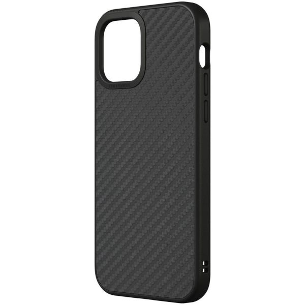 RhinoShield Coque SolidSuit iPhone 12 (Pro) - Carbon Fiber Black