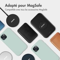 Accezz Coque Liquid Silicone avec MagSafe Apple iPhone 15 Pro Max - Sky Blue