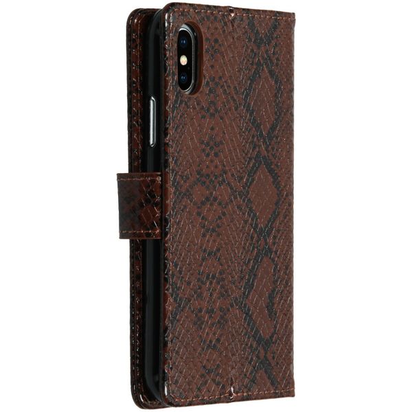 Etui de téléphone imprimé de serpent iPhone X / Xs