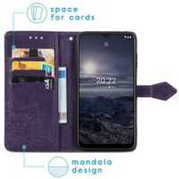 imoshion Etui de téléphone portefeuille Mandala Nokia G11 / G21 - Viola