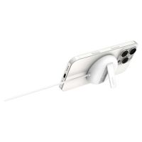 Belkin BoostCharge Pro Chargeur Magnétique 15W USB-C - MagSafe et Qi2 - Blanc