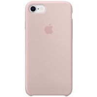 Apple Coque en silicone Apple iPhone SE (2022 / 2020) / 8 / 7 - Pink Sand
