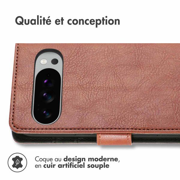 imoshion Étui de télephone portefeuille Google Pixel 10 Pro XL - Marron