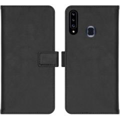 imoshion Étui de télephone portefeuille de luxe Samsung Galaxy A20s - Noir