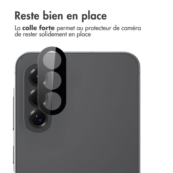 imoshion Lot de 2 protections d'objectif de caméra Samsung Galaxy A37 / A57 - Noir
