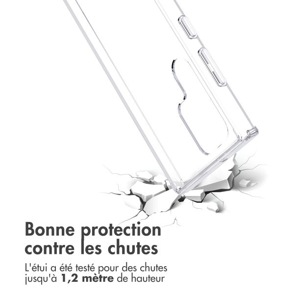 imoshion Coque Stand Samsung Galaxy S22 Ultra - Transparent