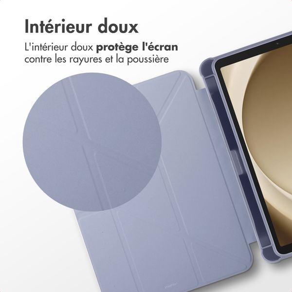 imoshion Coque tablette Origami Samsung Galaxy Tab A11 Plus - Lavender